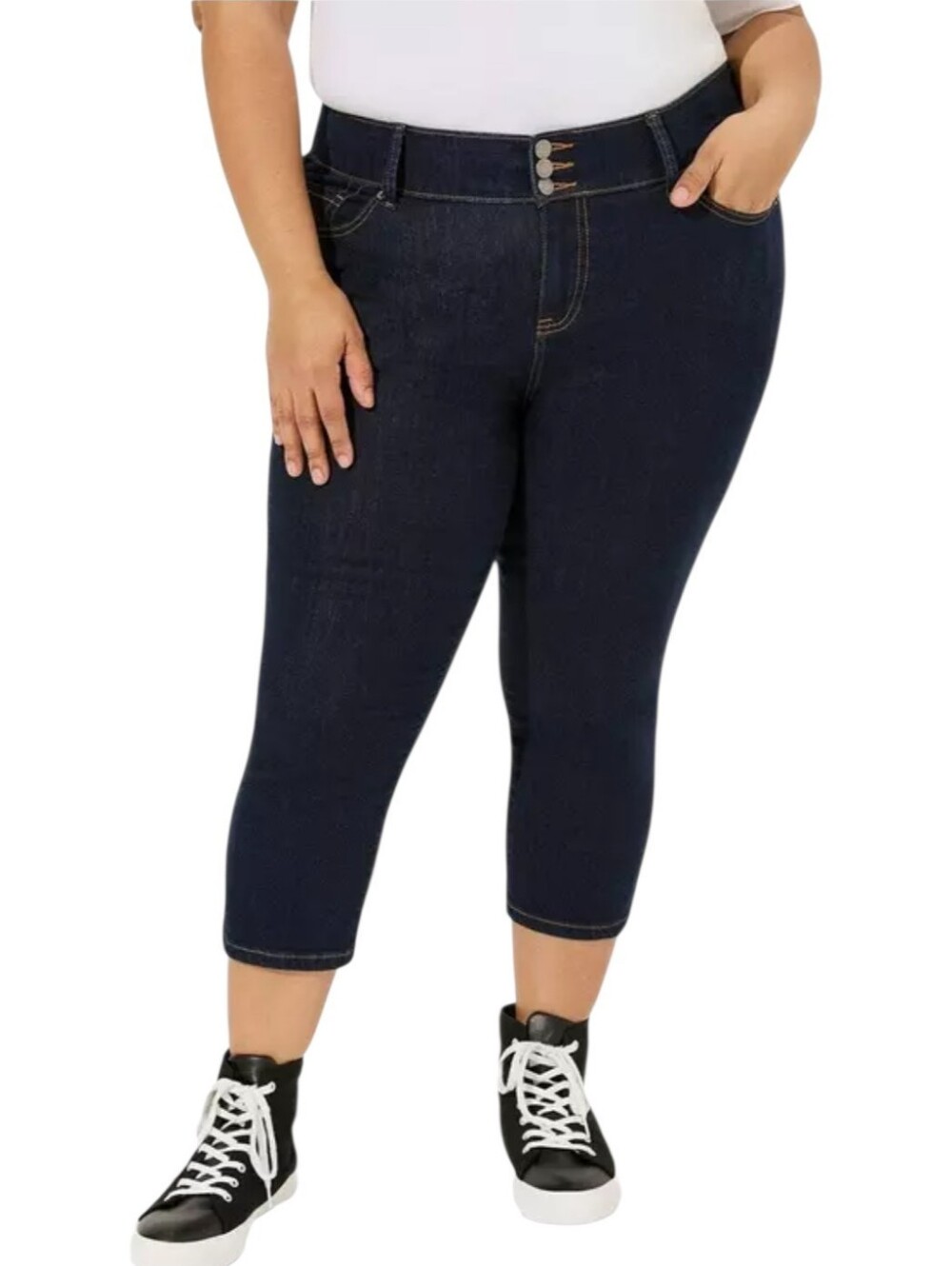 NWOT Torrid Crop Skinny Jegging Super Soft High-Rise Jean
